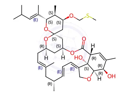 Chemical structure of Moxidectin Impurity 9(Moxidectin EP Impurity I)