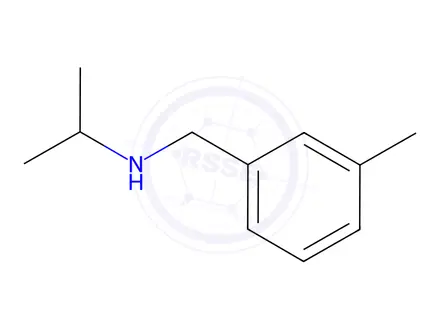 Chemical structure of [(3-Methylphenyl)methyl](propan-2-yl)amine