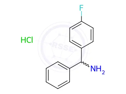 Chemical structure of (4-Fluorophenyl)(phenyl)methanamine Hydrochloride