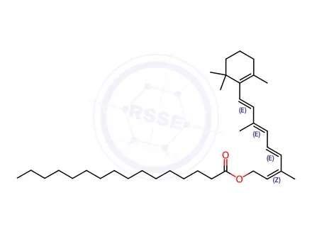 Chemical structure of Vitamin A Impurity 1