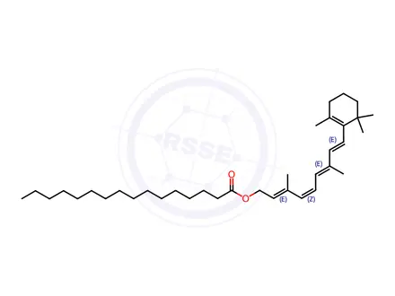 Chemical structure of Vitamin A Impurity 13