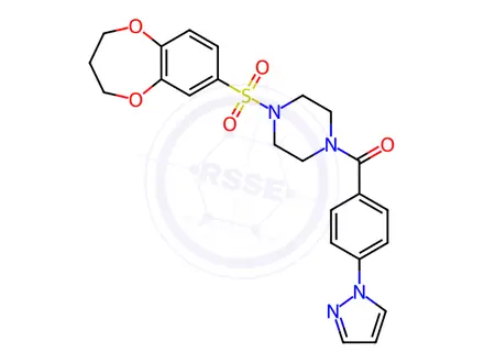 Chemical structure of WAY-329595