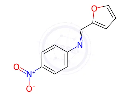 Chemical structure of N-(Furan-2-ylmethylene)-4-nitroaniline