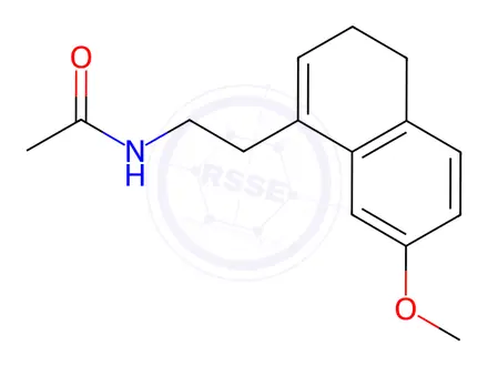 Chemical structure of Agomelatine impurity 5