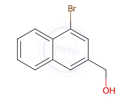 Chemical structure of (4-Bromonaphthalen-2-yl)methanol
