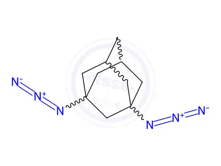 Chemical structure of Adamantane Impurity 30