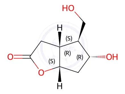 Chemical structure of lubiprostone Impurity 4