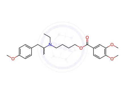 Chemical structure of Mebeverine