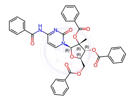 Chemical structure of Sofosbuvir Impurity 76