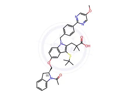 Chemical structure of AM-679