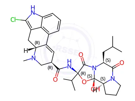 Chemical structure of Bromocriptine Impurity 10