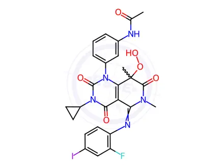 Chemical structure of Trametinib Impurity 2