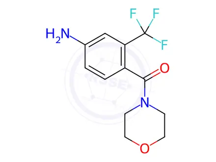Chemical structure of (4-Amino-2-trifluoromethylphenyl)morpholin-4-yl-methanone