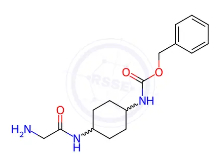 Chemical structure of Benzyl (4-(2-aminoacetamido)cyclohexyl)carbamate