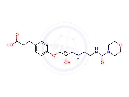 Chemical structure of Landiolol impurity 15