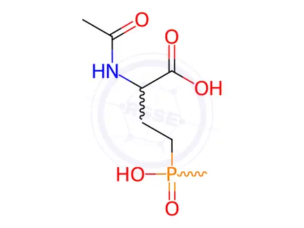 Chemical structure of Glufosinate-N-acetyl