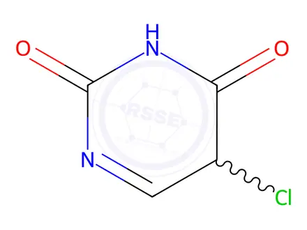Chemical structure of Uracil Impurity 25