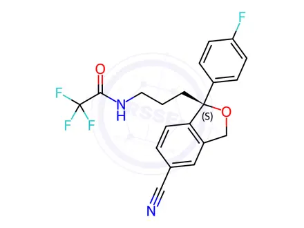 Chemical structure of Citalopram Hydrobromide Impurity 35