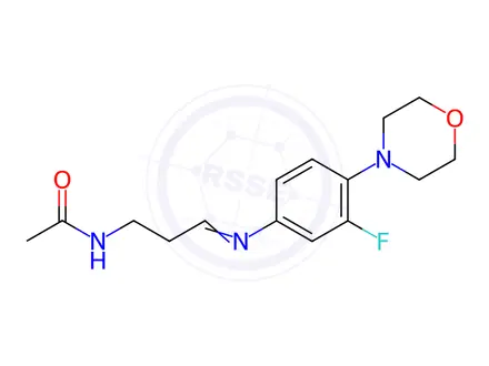 Chemical structure of Linezolid Impurity 122