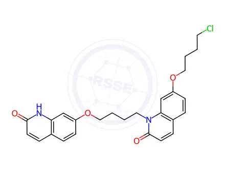 Chemical structure of Brexpiprazole Impurity F