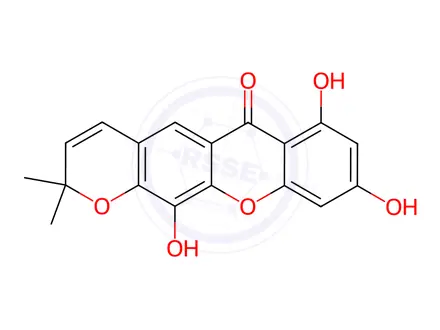 Chemical structure of Xanthone Impurity 103