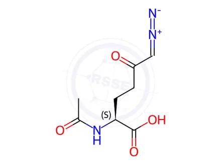 Chemical structure of Acetylcysteine Impurity 319