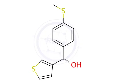 Chemical structure of (4-(Methylthio)thiophen-3-yl)(phenyl)methanol