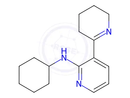 Chemical structure of N-Cyclohexyl-3,4,5,6-tetrahydro-[2,3'-bipyridin]-2'-amine
