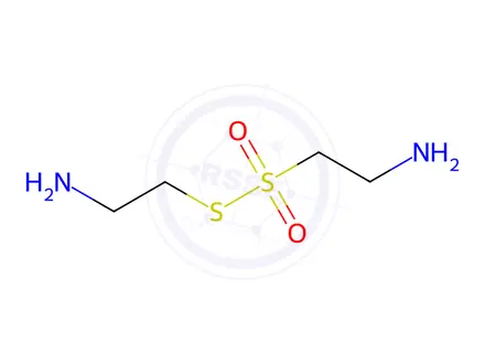 Chemical structure of 2-Aminoethyl 2-aminoethanethiosulfonate dihydrochloride