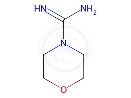 Chemical structure of Morpholine-4-carboximidamide Sulfuric Acid