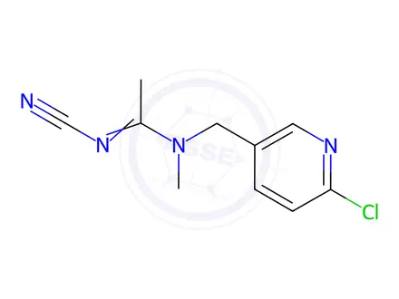 Chemical structure of Acetamiprid Impurity 5