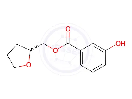 Chemical structure of (Tetrahydrofuran-2-yl)methyl 3-hydroxybenzoate