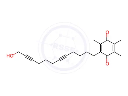 Chemical structure of AA-861