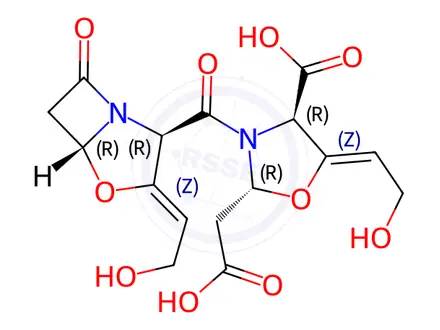 Chemical structure of Clavulanic acid Impurity E