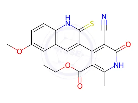 Chemical structure of Finerenone Impurity 37