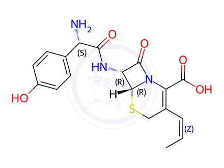 Chemical structure of Cefprozil Impurity 40 ((2S,3Z)-Cefprozil) (Cefprozil L-Epimer)