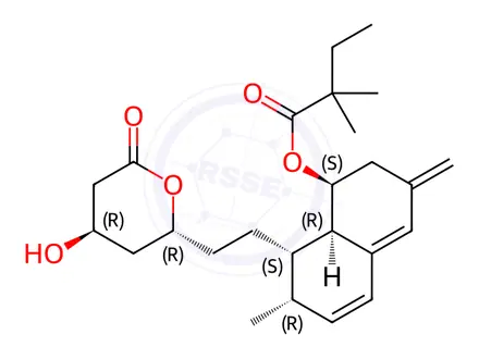 Chemical structure of Simvastatin Impurity 30
