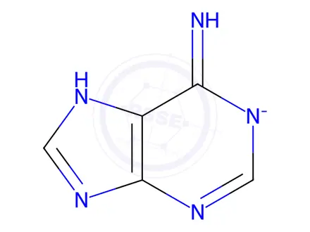Chemical structure of Adenosine EP Impurity A Sodium Salt