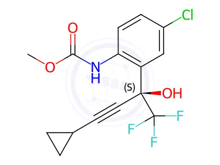 Chemical structure of Efavirenz Impurity 10