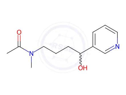Chemical structure of 4-(Acetylmethylamino)-1-(3-pyridyl)-1-butanol