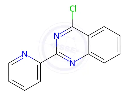 Chemical structure of 4-Chloro-2-(pyridin-2-yl)quinazoline