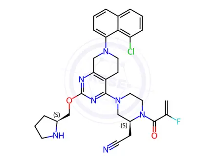 Chemical structure of Adagrasib Impurity 6