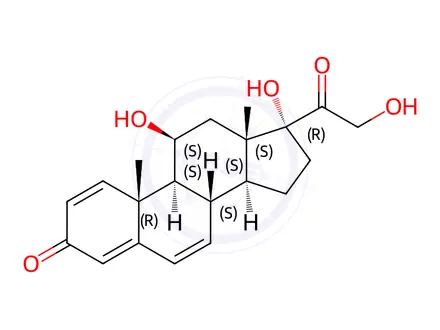 Chemical structure of Prednisolone EP Impurity H