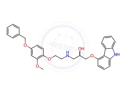 Chemical structure of Carvedilol Impurity 40