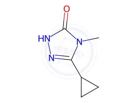 Chemical structure of 5-Cyclopropyl-4-methyl-2,4-dihydro-3H-1,2,4-triazol-3-one