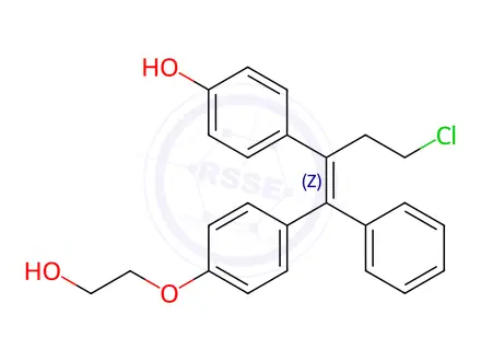 Chemical structure of Ospemifene Impurity 2