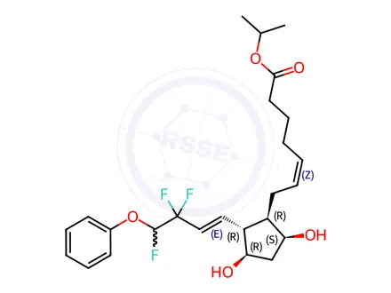 Chemical structure of Tafluprost Impurity 52