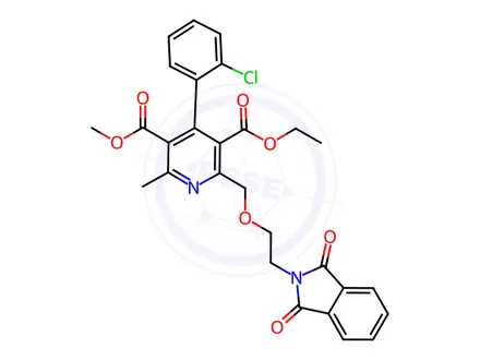 Chemical structure of Amlodipine Impurity 40