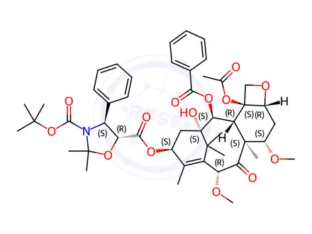 Chemical structure of Oxazolidine Cabazitaxel