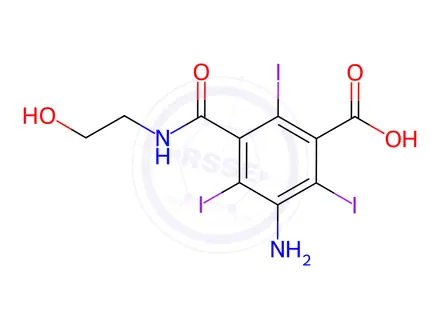 Chemical structure of Ioxitalamic Acid Impurity 2